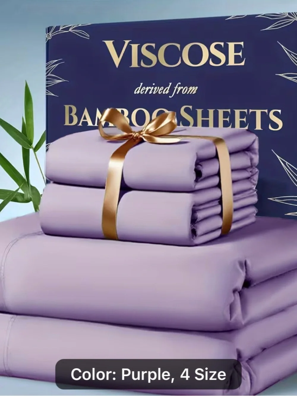 Bamboo Sheets - Lavender Purple